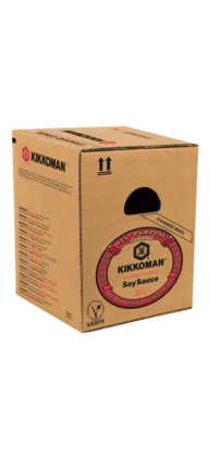 Kikkoman salsa de soja naturalmente fermentada (OEM)