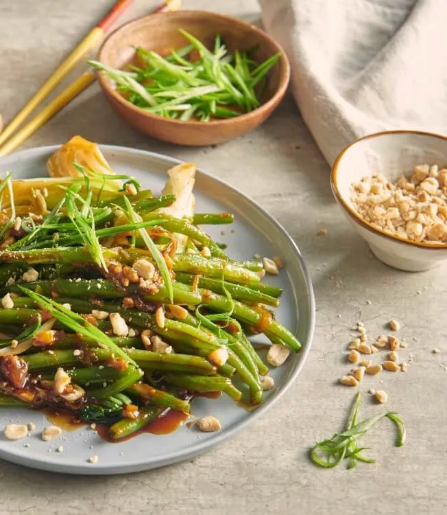 Judías verdes salteadas