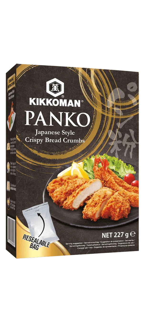 Kikkoman Panko - Pan rallado crujiente estilo japonés Paquete de 227 g