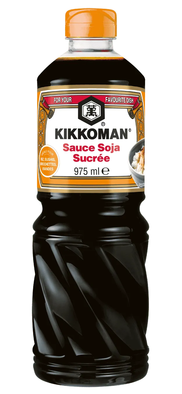 Kikkoman Salsa de Soja dulce PET de 975 ml