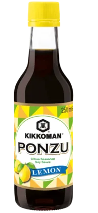 Kikkoman Ponzu - Aderezo con Salsa de Soja y Vinagre, con Sabor a Limón