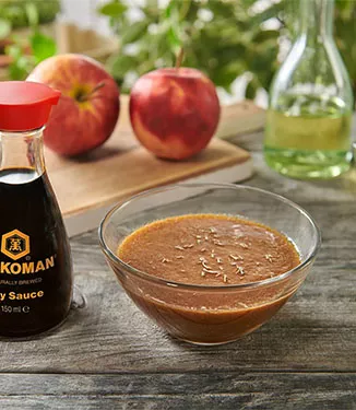 Rápido adobo de manzana dulce