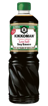 Kikkoman Salsa De Soja con menos sal naturalmente fermentada