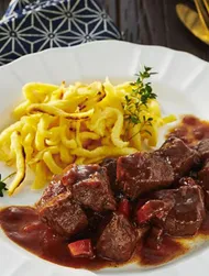 Goulash de jabalí