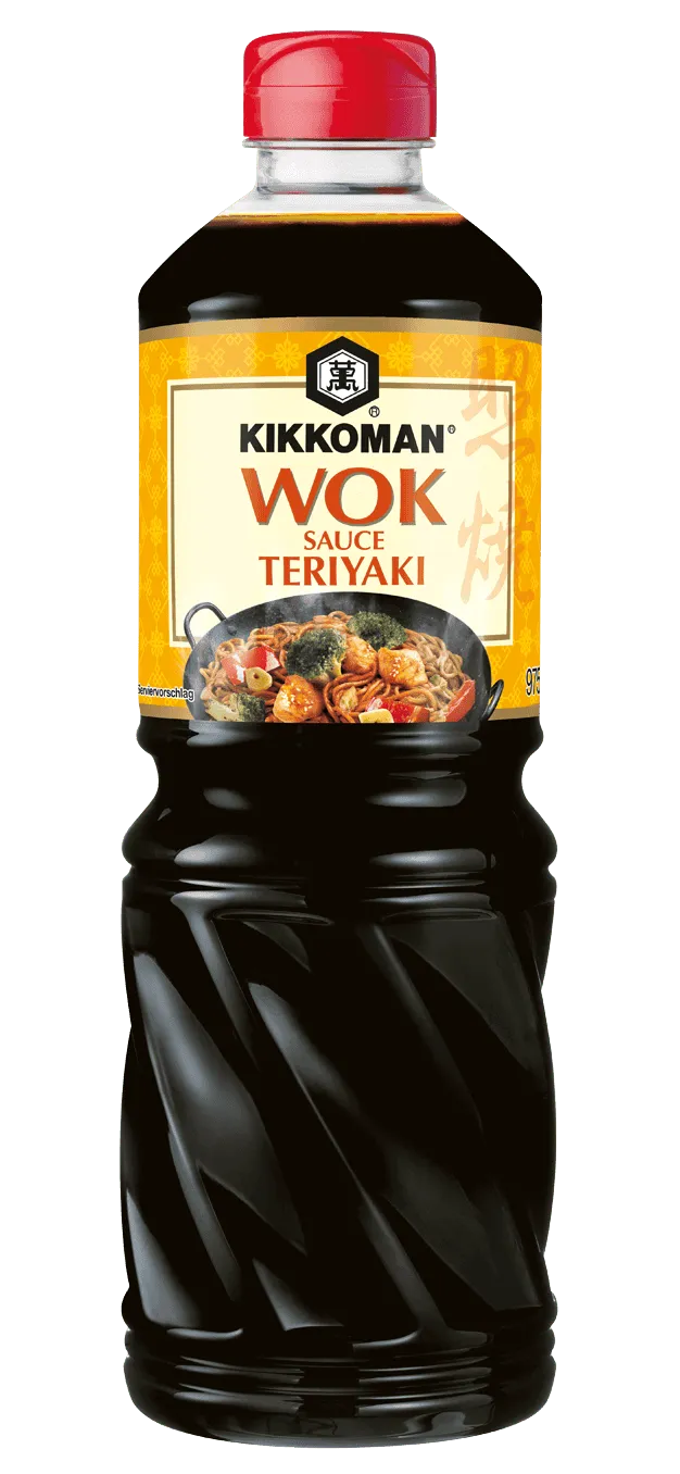 Kikkoman Salsa para Woks - Teriyaki PET de 975 ml