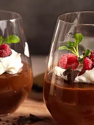 Mousse de chocolate