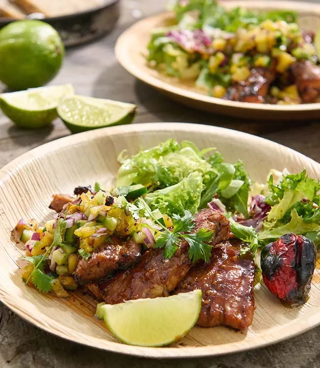 Beicon marinado en teriyaki y miso