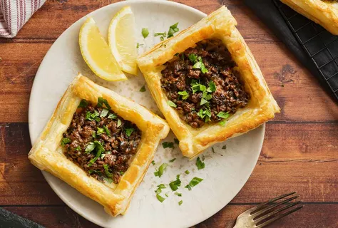 Pastel de carne al estilo japonés