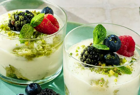 Tiramisú vegano con matcha y tamari